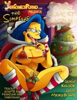 - The Simpsons - Un noël blanc et laiteux - : page 1