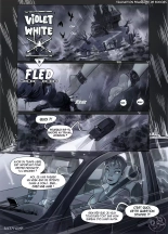 Violet White in Fled : page 1