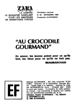 Zara la vampire - 094 - Au crocodile gourmand : page 3